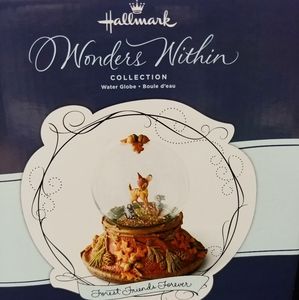 Hallmark & Disney Bambi Forest Friends Water Globe